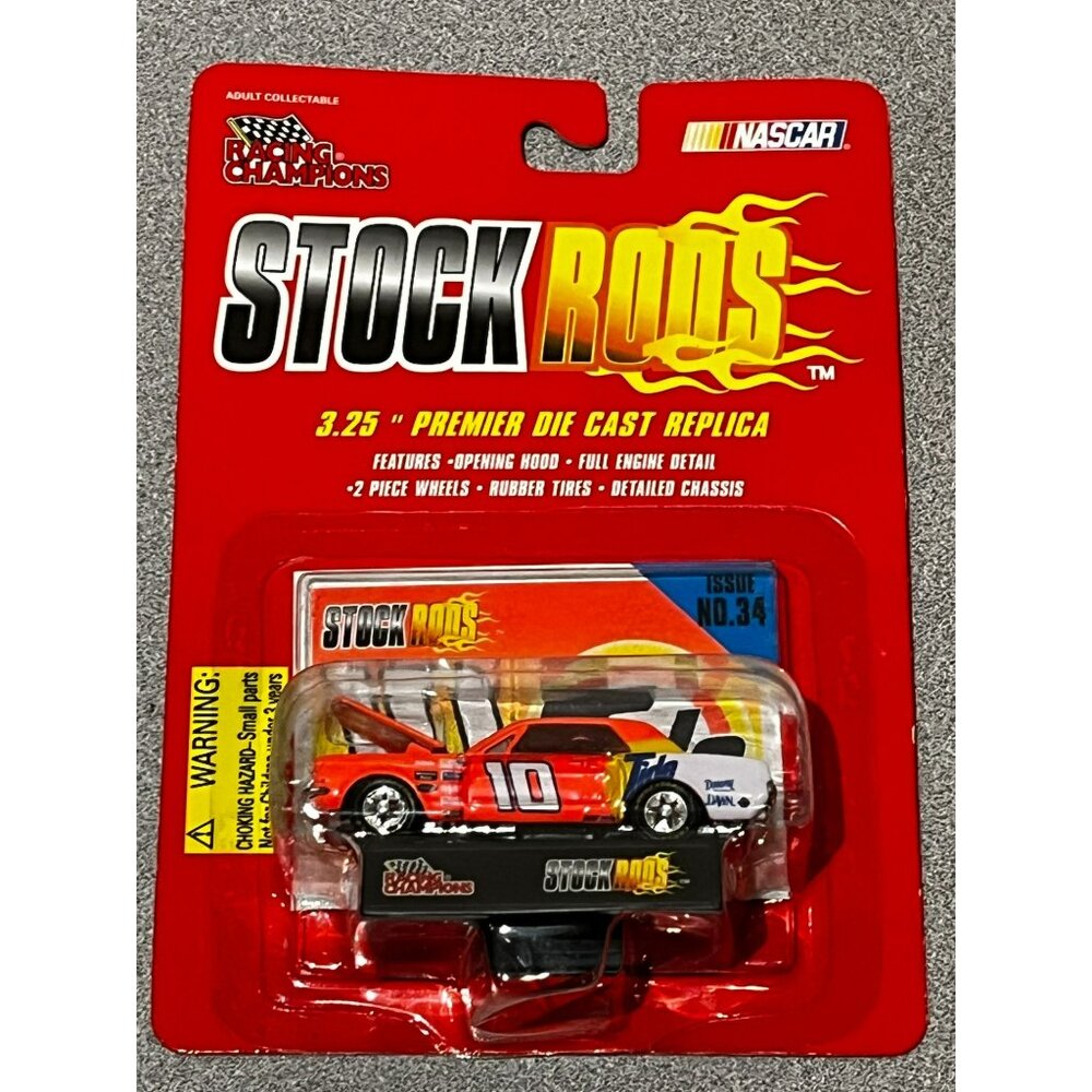 Racing Champions Stock Rods "Ricky Rudd" #10 Tide 64 Mustang 1/64